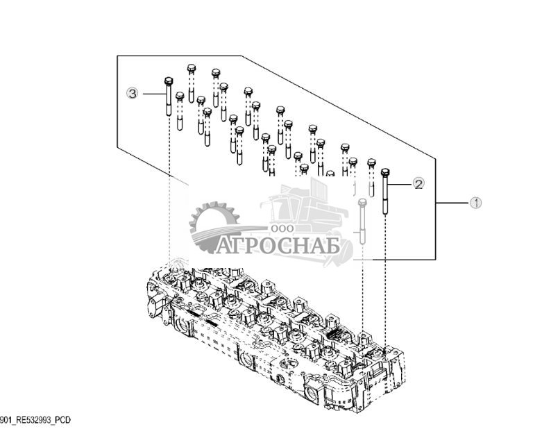 9901 Комплект болтов головки блока цилиндров - ST37759 165.jpg